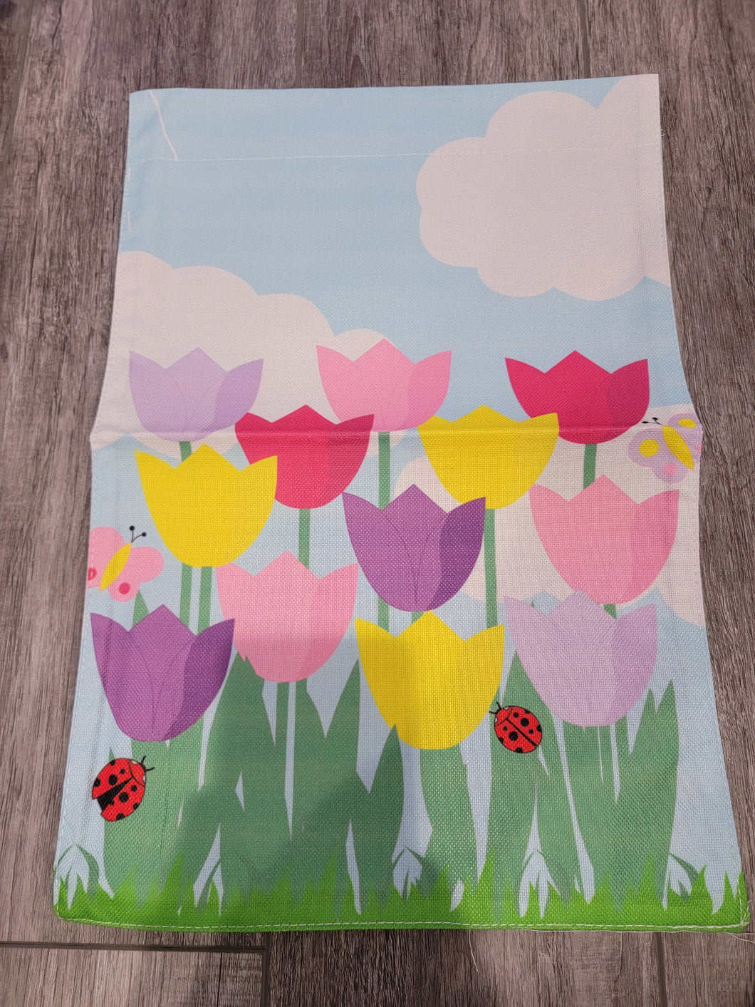 Tulip Garden Flag